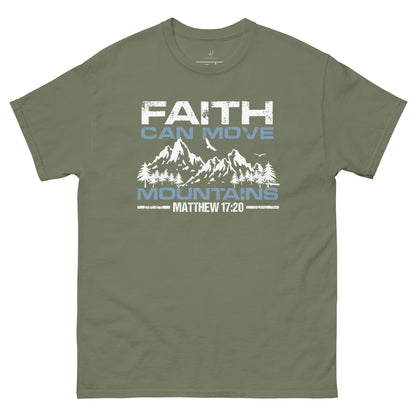 Everyday Comfort Classic Tee - Faith can Move Mountains