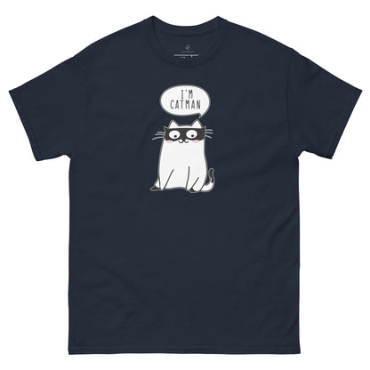 毎日快適に過ごせるクラシックTシャツ - 私はキャットマン