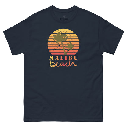 Klassisches T-Shirt für jeden Tag – Malibu Beach