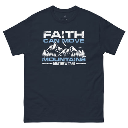 Everyday Comfort Classic Tee - Faith can Move Mountains