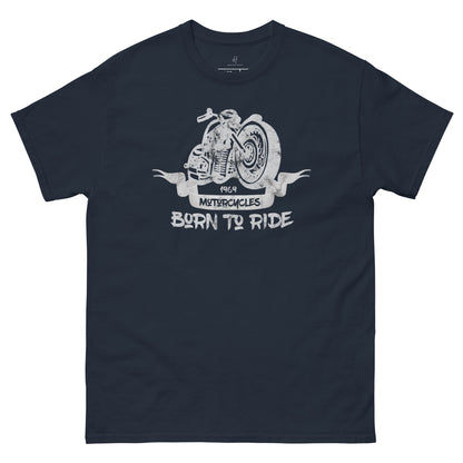 Klassisches T-Shirt für jeden Tag – Born to Ride