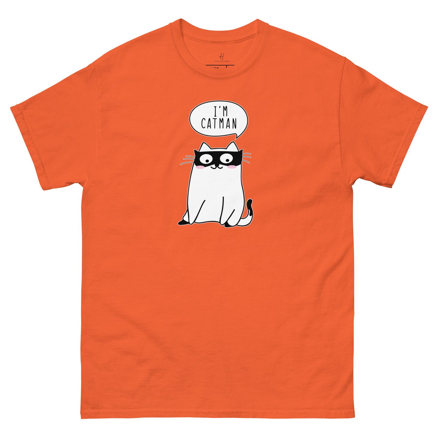 毎日快適に過ごせるクラシックTシャツ - 私はキャットマン