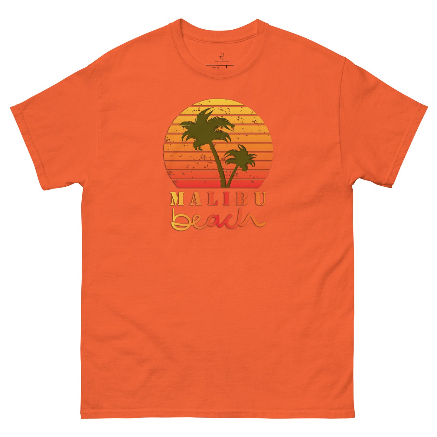 Klassisches T-Shirt für jeden Tag – Malibu Beach