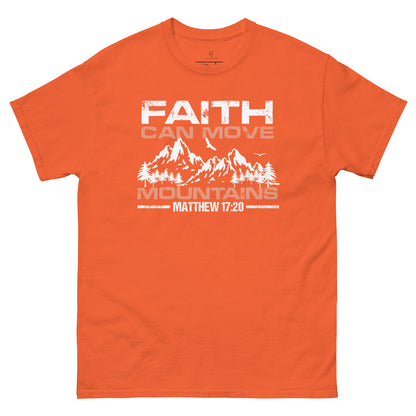 Everyday Comfort Classic Tee - Faith can Move Mountains