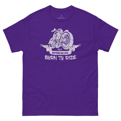 Klassisches T-Shirt für jeden Tag – Born to Ride