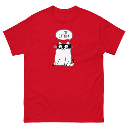 毎日快適に過ごせるクラシックTシャツ - 私はキャットマン