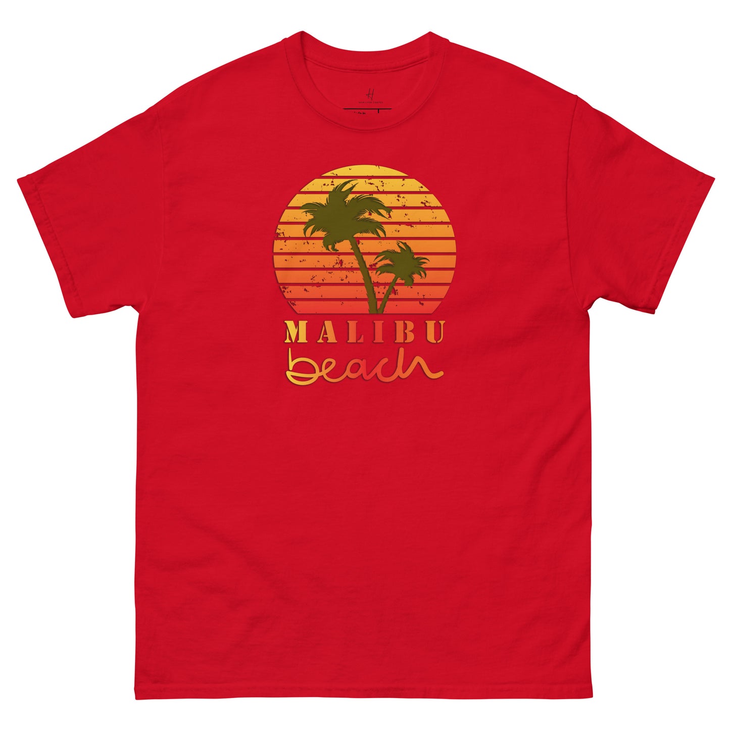 Klassisches T-Shirt für jeden Tag – Malibu Beach