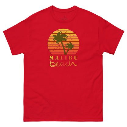 Klassisches T-Shirt für jeden Tag – Malibu Beach