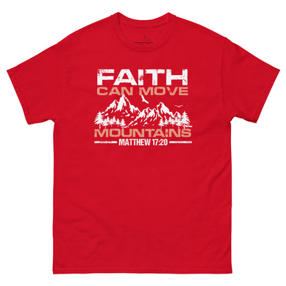 Everyday Comfort Classic Tee - Faith can Move Mountains