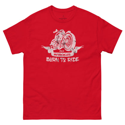 Klassisches T-Shirt für jeden Tag – Born to Ride