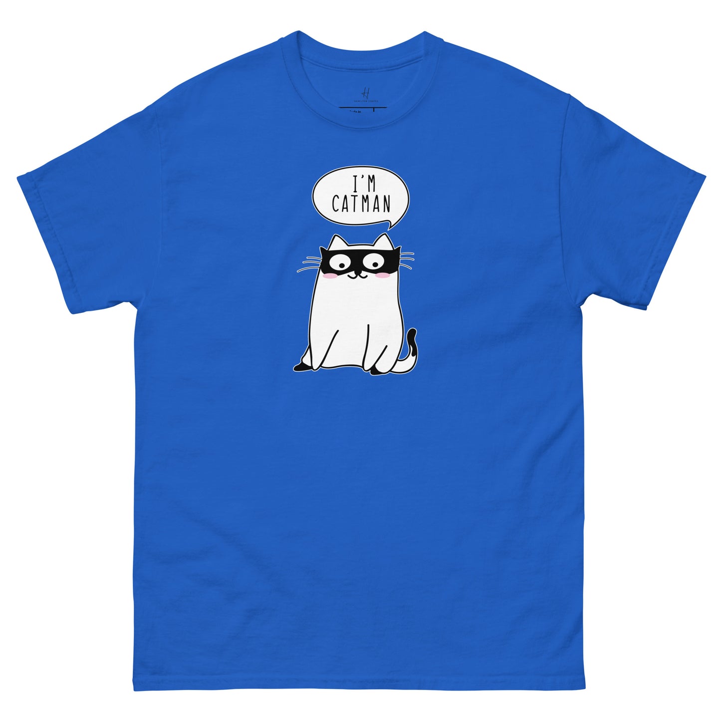 毎日快適に過ごせるクラシックTシャツ - 私はキャットマン