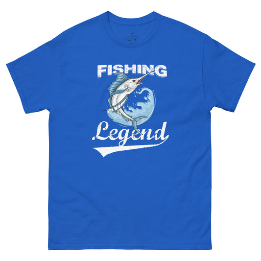 毎日快適に過ごせるクラシックTシャツ - フィッシングレジェンド（マーリン）