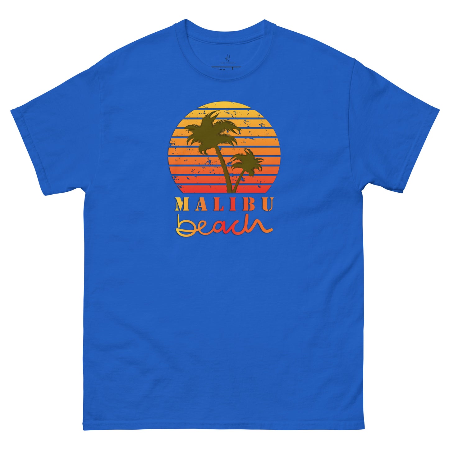 Klassisches T-Shirt für jeden Tag – Malibu Beach