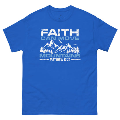 Everyday Comfort Classic Tee - Faith can Move Mountains
