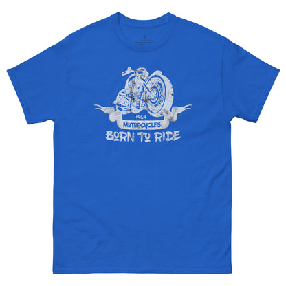 Klassisches T-Shirt für jeden Tag – Born to Ride