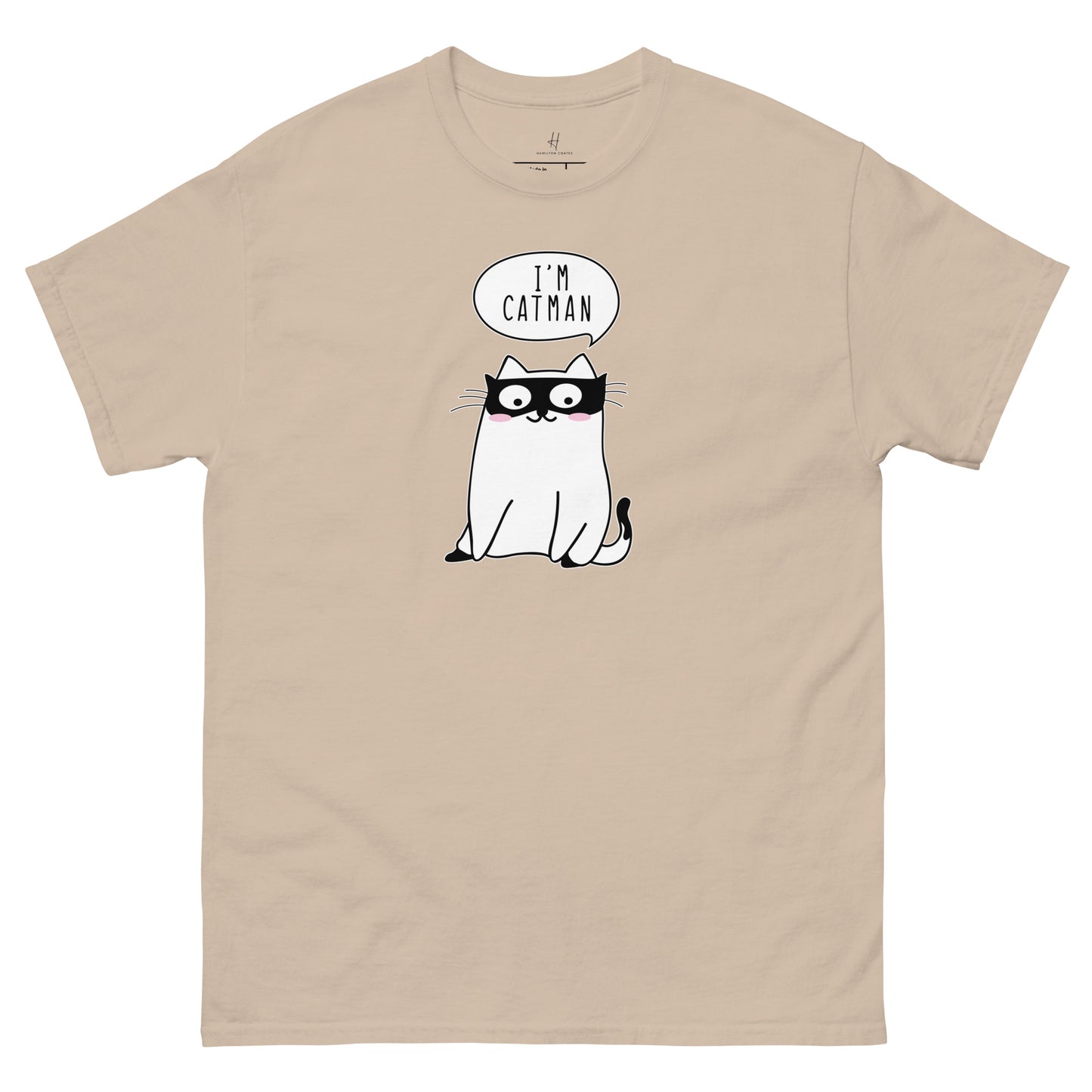 毎日快適に過ごせるクラシックTシャツ - 私はキャットマン