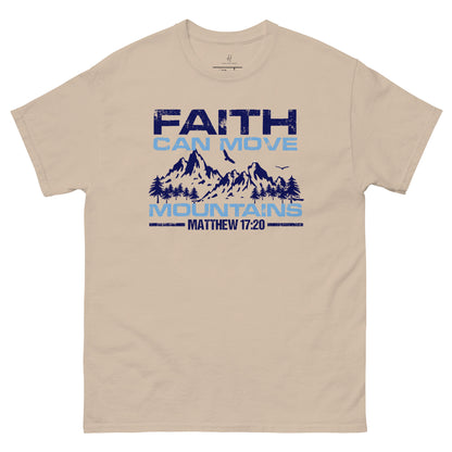 Everyday Comfort Classic Tee - Faith can Move Mountains