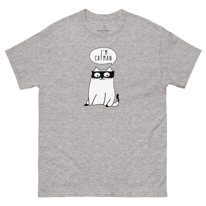 毎日快適に過ごせるクラシックTシャツ - 私はキャットマン