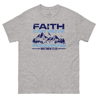 Everyday Comfort Classic Tee - Faith can Move Mountains