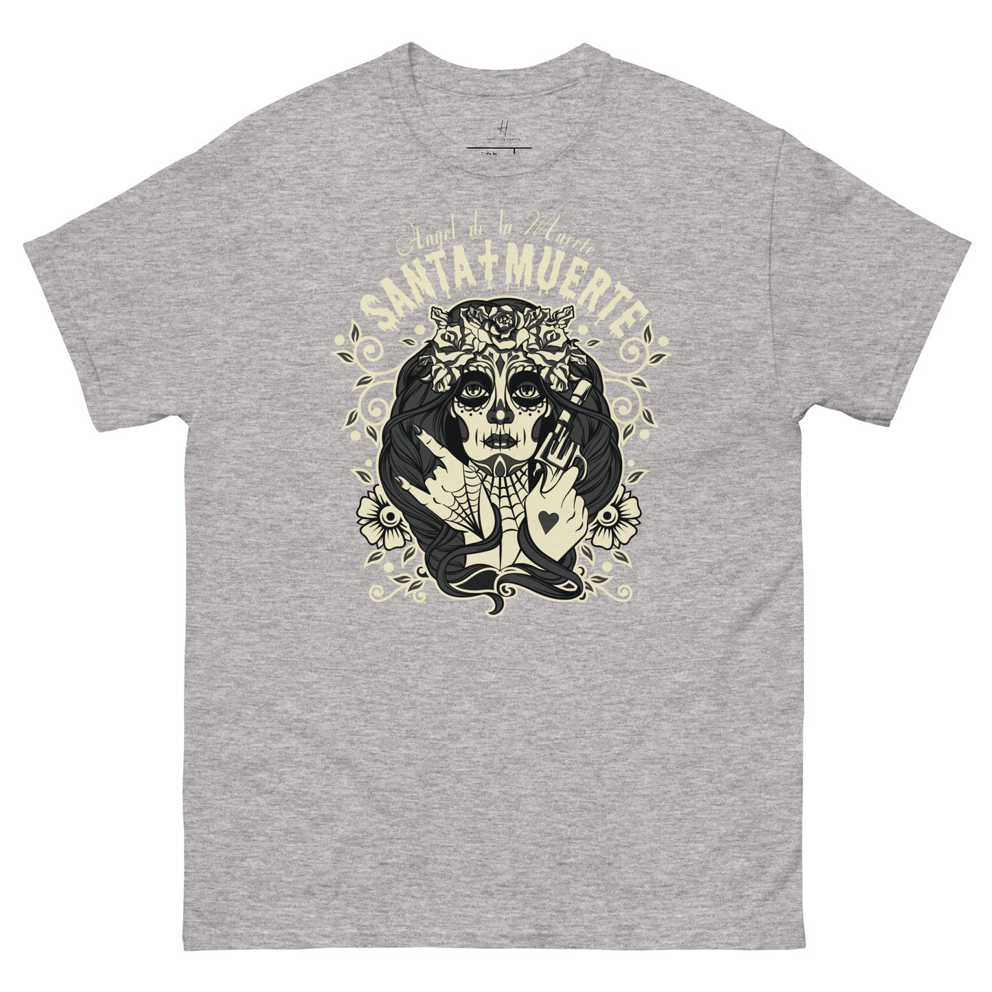 Everyday Comfort Classic Tee - Angel de la Muerte, Santa Muerte