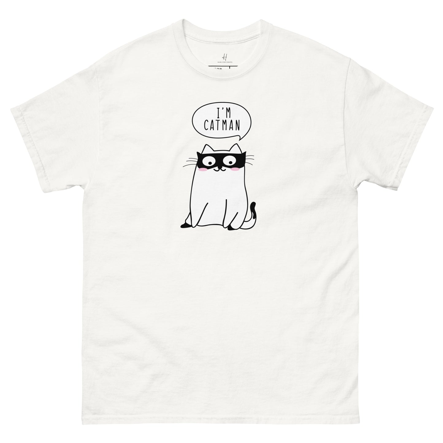 毎日快適に過ごせるクラシックTシャツ - 私はキャットマン