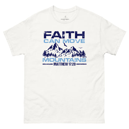 Everyday Comfort Classic Tee - Faith can Move Mountains