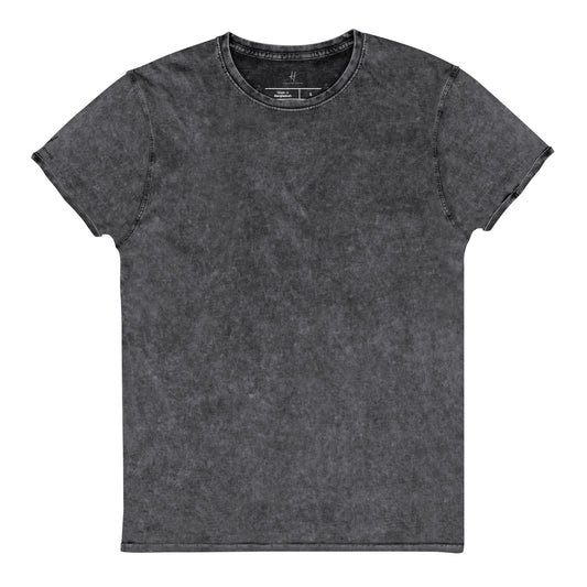 Das Essential Denim T-Shirt - Schwarz