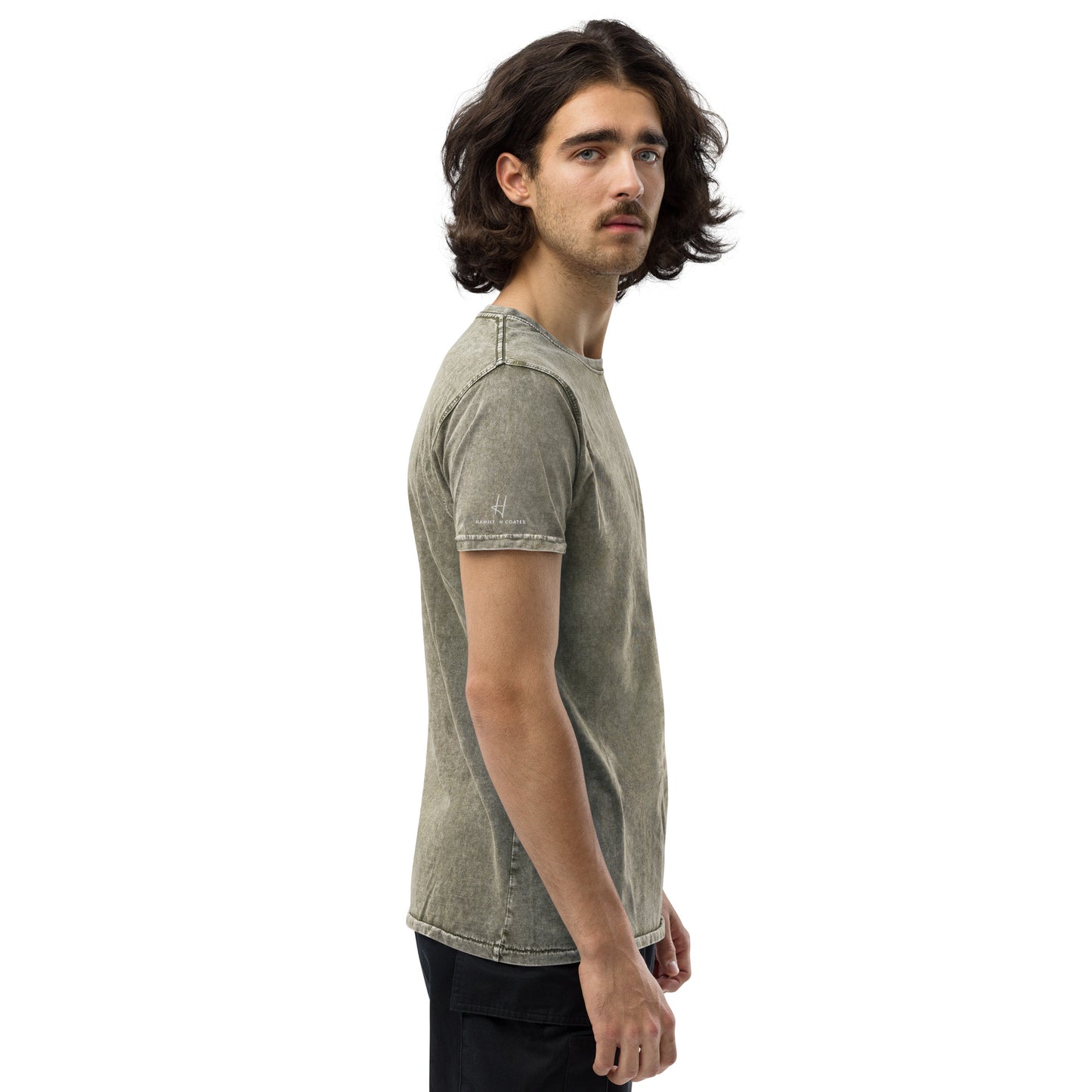The Essential Denim T-Shirt - Dark Army Green