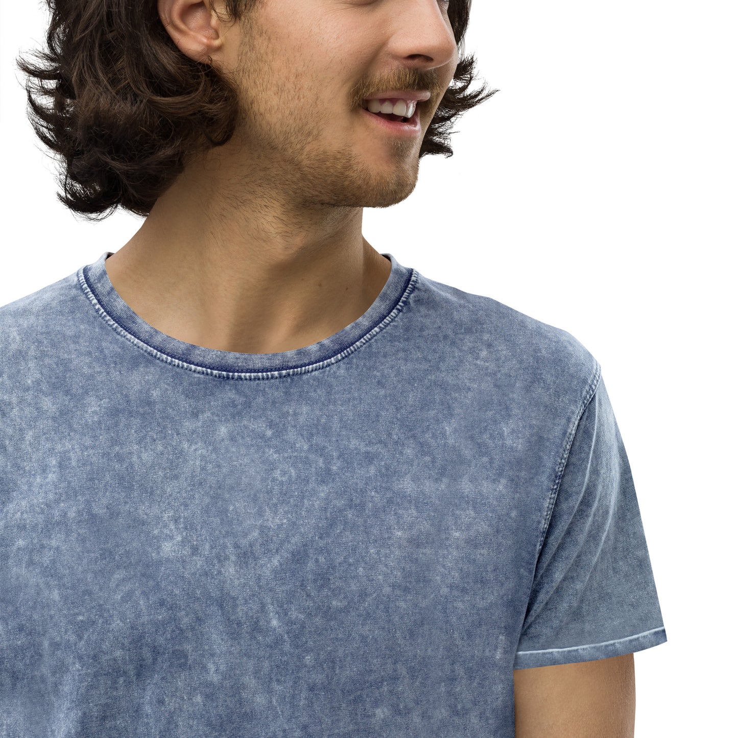 Das Essential Denim T-Shirt – Denimblau
