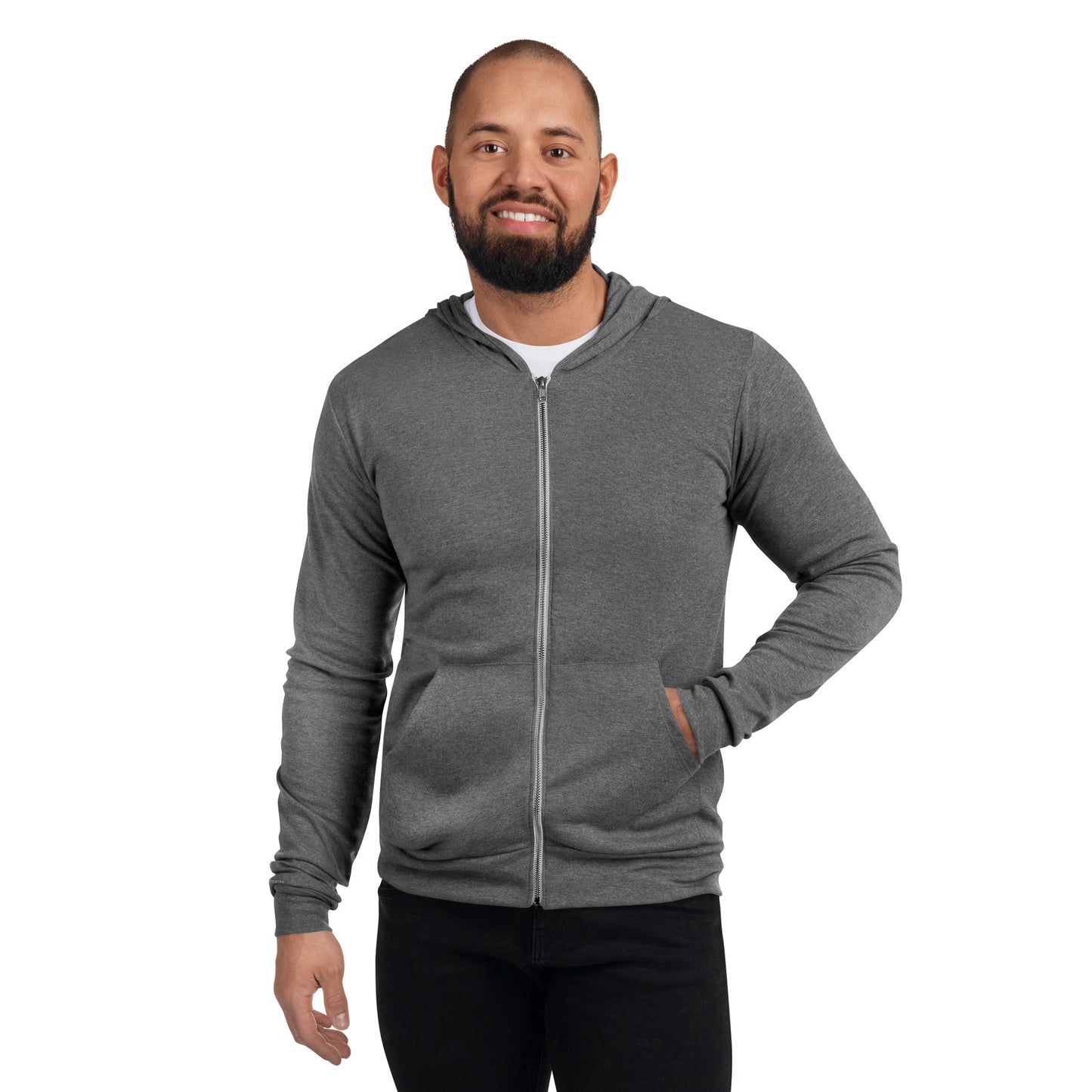 Comfort Lightweight Zip Hoodie