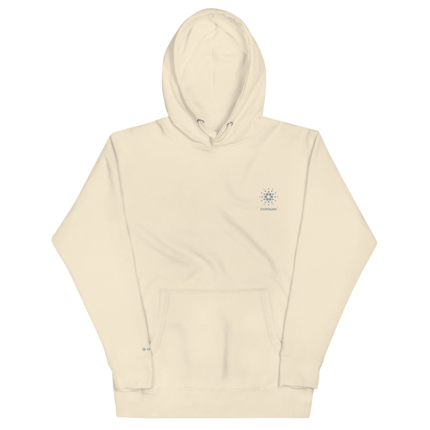Unisex Premium Hoodie - Cardano Logo, Stacked