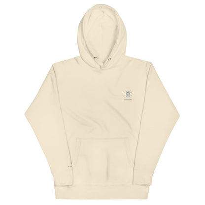 Unisex Premium Hoodie - Cardano Logo, Stacked