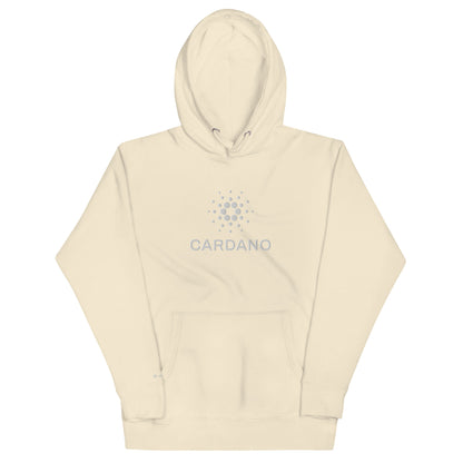 Unisex Premium Hoodie - Large Cardano Logo, Stacked