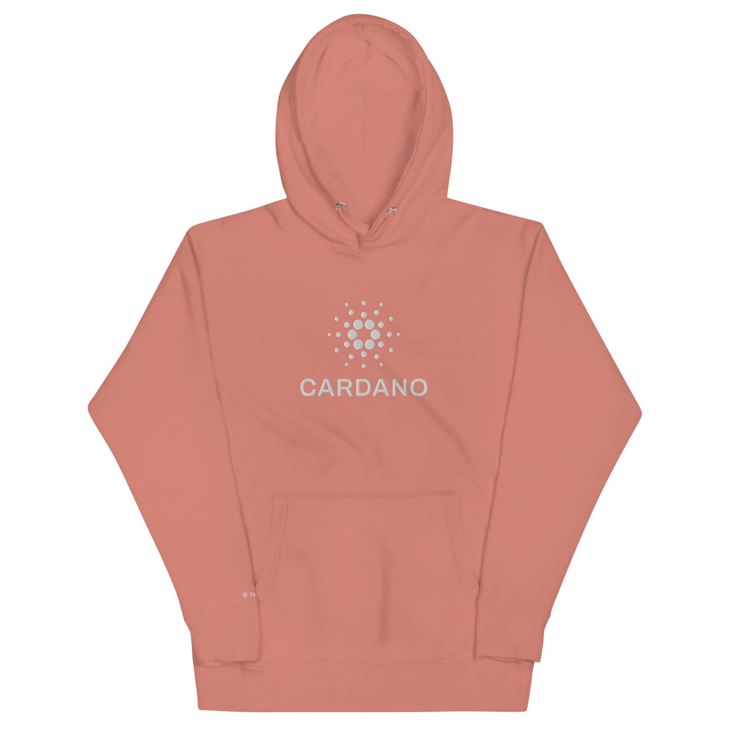 Unisex Premium Hoodie - Large Cardano Logo, Stacked