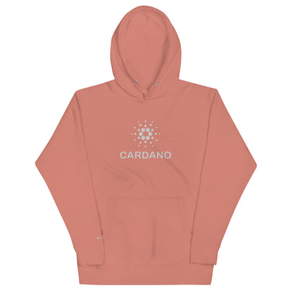 Unisex Premium Hoodie - Large Cardano Logo, Stacked