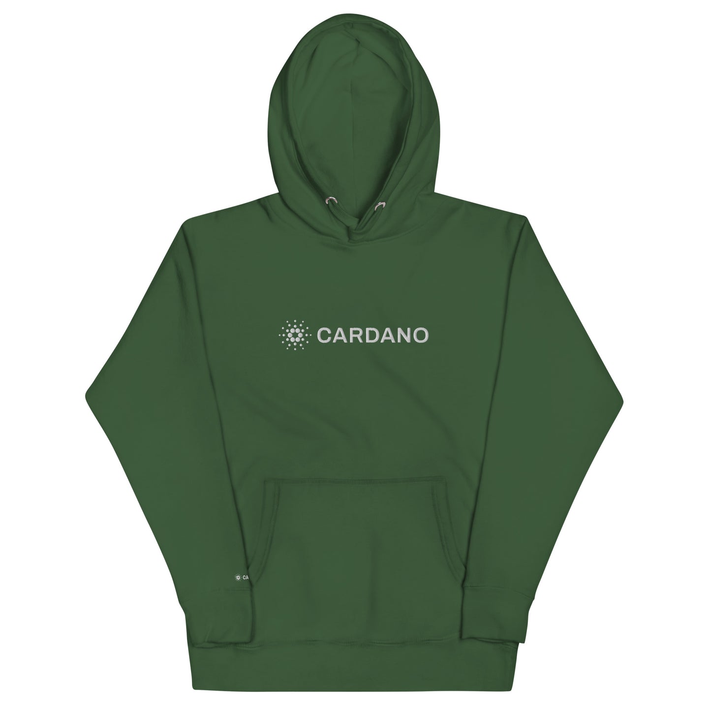 Unisex Premium Hoodie - Large Cardano Logo, Inline