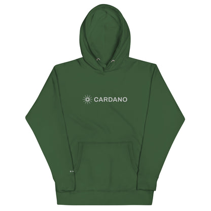 Unisex Premium Hoodie - Large Cardano Logo, Inline