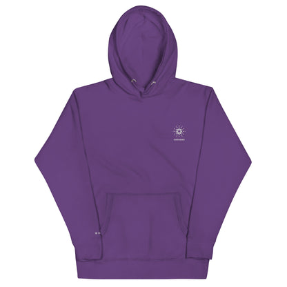 Unisex Premium Hoodie - Cardano Logo, Stacked