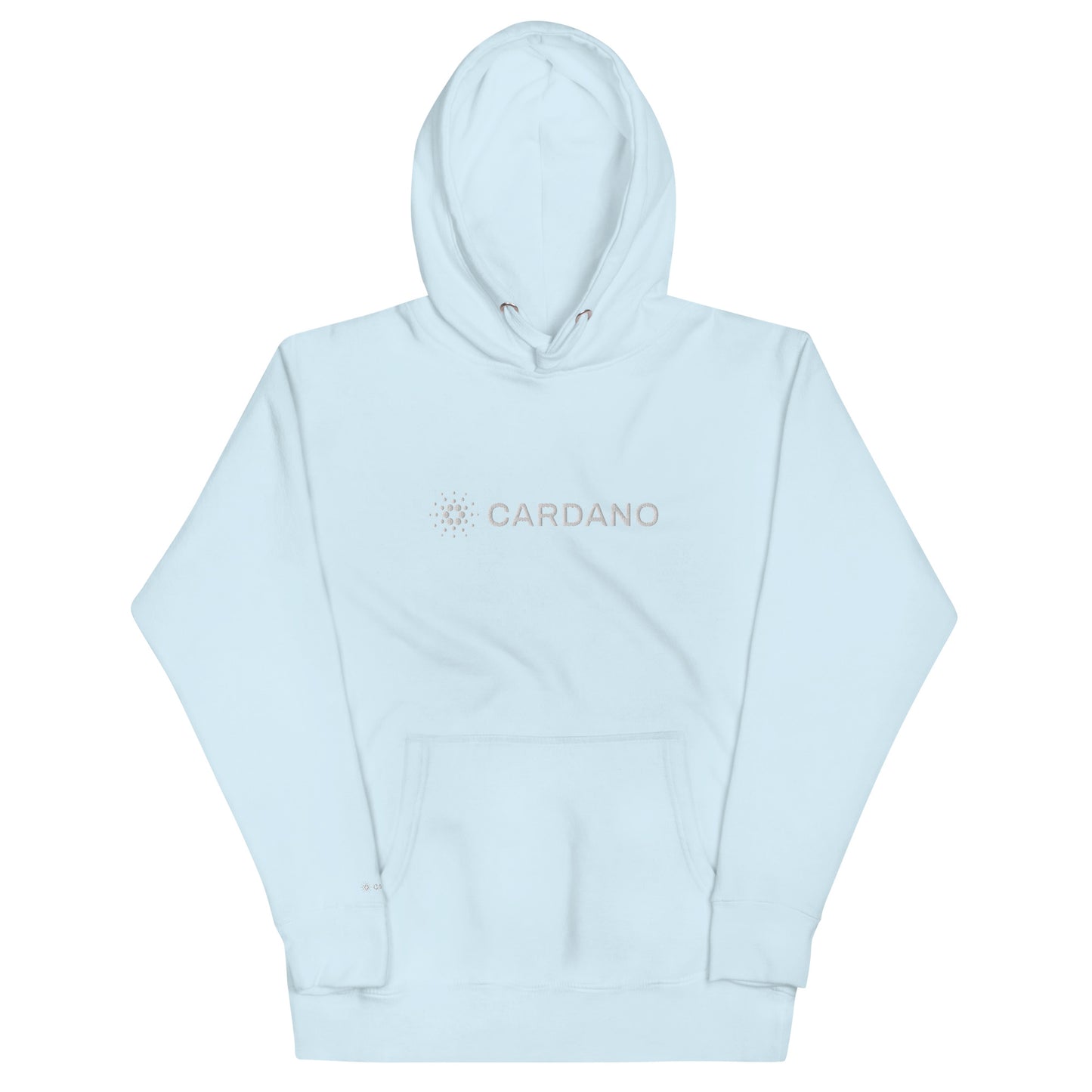 Unisex Premium Hoodie - Large Cardano Logo, Inline