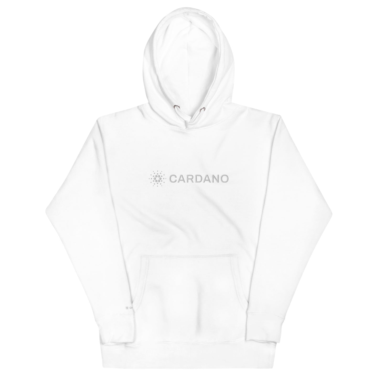 Unisex Premium Hoodie - Large Cardano Logo, Inline