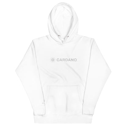 Unisex Premium Hoodie - Large Cardano Logo, Inline