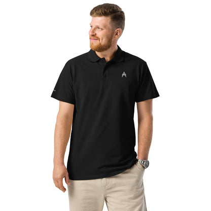 Unisex Premium Piqué Polo - Ada Logo
