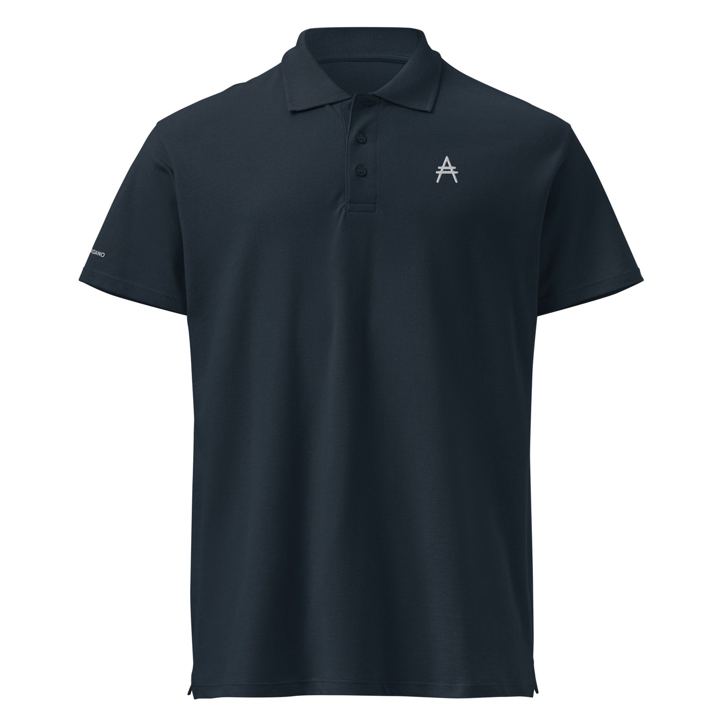 Unisex Premium Piqué Polo - Ada Logo