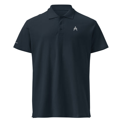 Unisex Premium Piqué Polo - Ada Logo