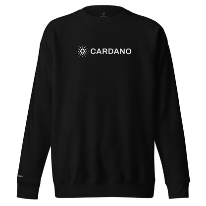Unisex Premium Sweatshirt - Large Cardano Logo, Inline