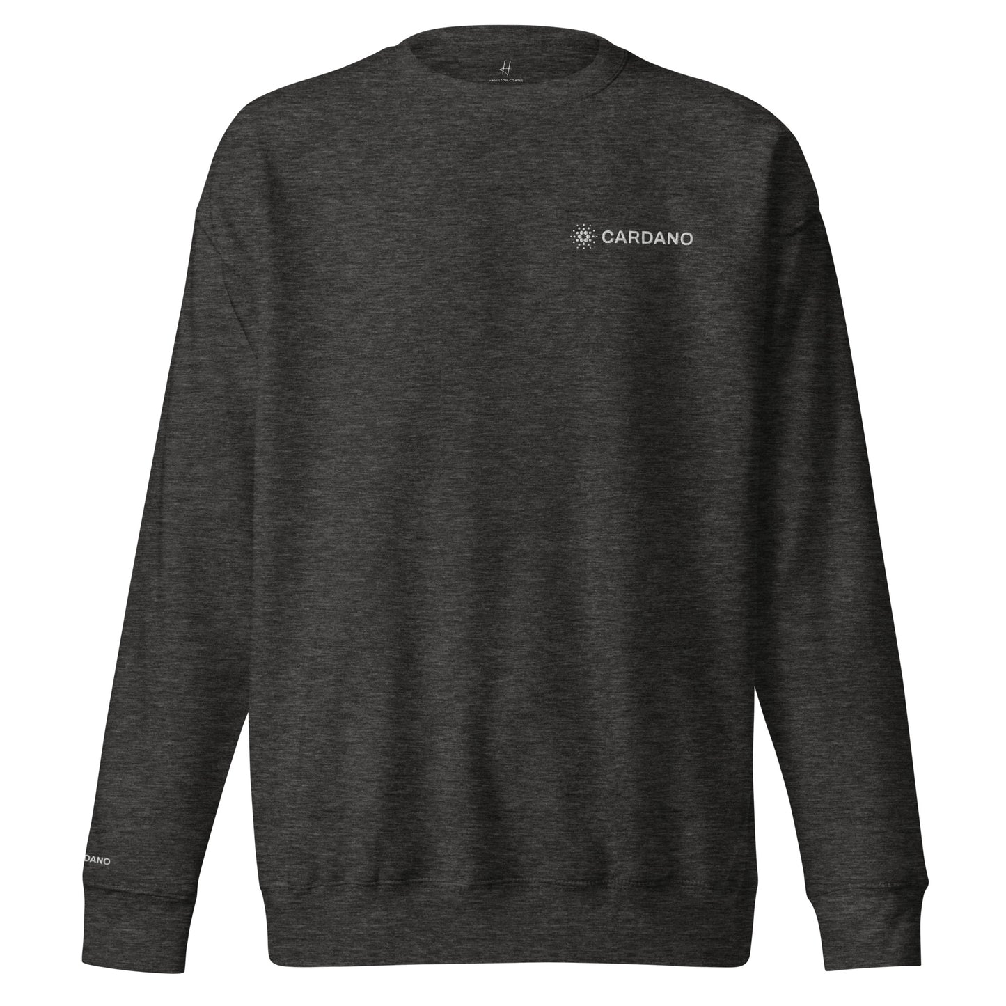 Unisex Premium Sweatshirt - Cardano Logo, Inline