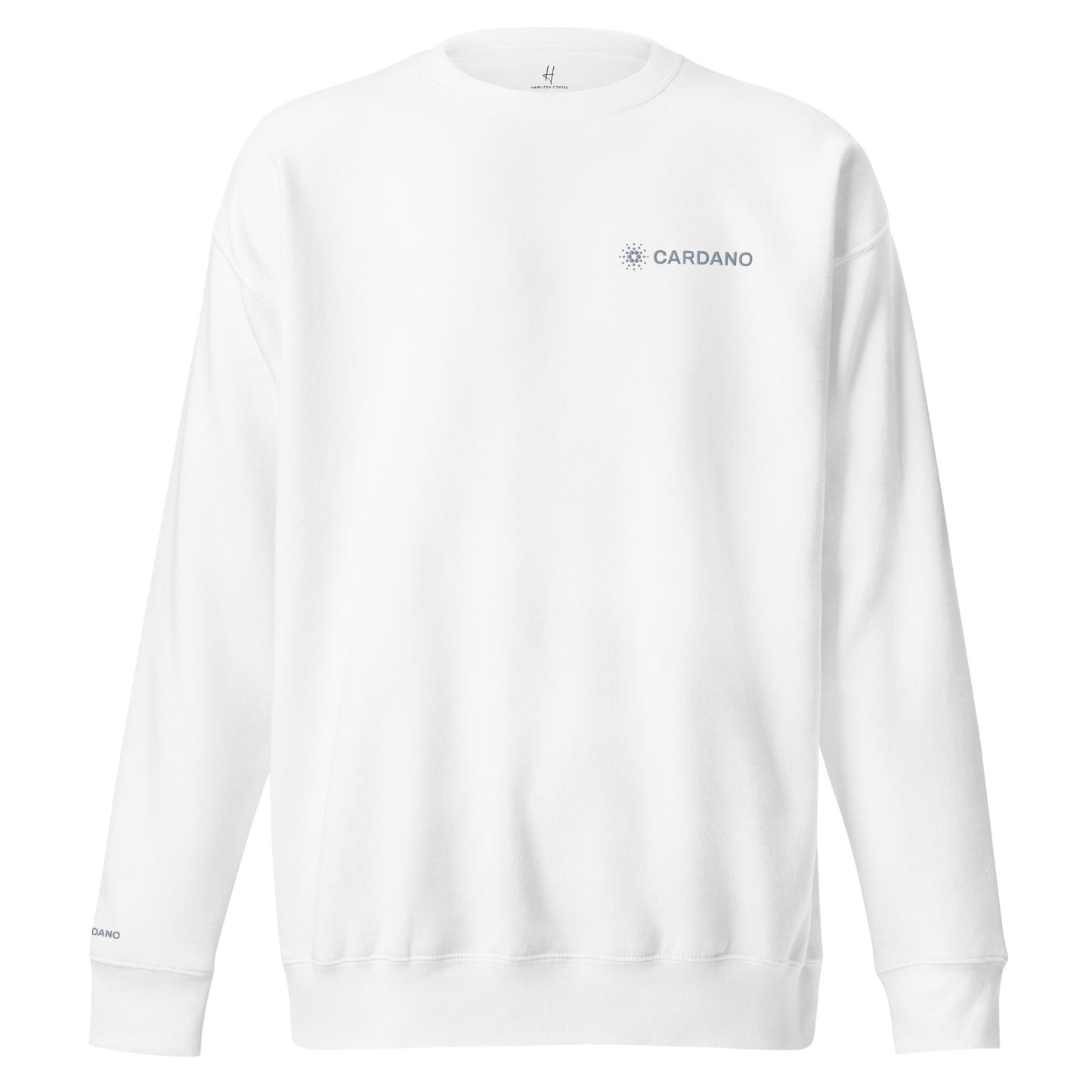 Unisex Premium Sweatshirt - Cardano Logo, Inline
