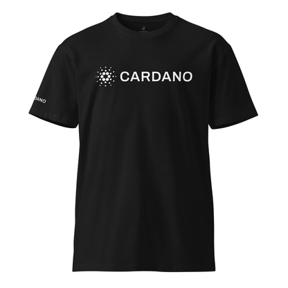 Unisex Comfort T-Shirt - Large Cardano Logo, Inline