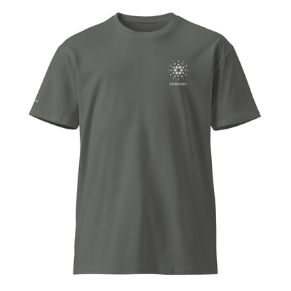 Unisex Comfort T-Shirt - Cardano Logo, Stacked