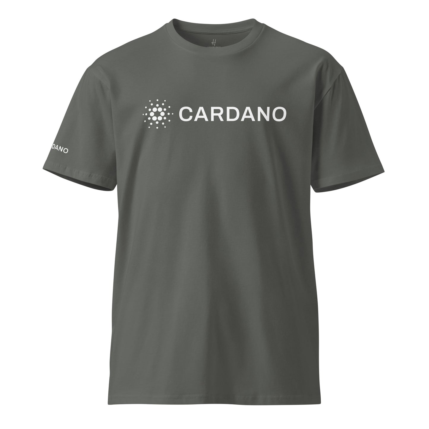 Unisex Comfort T-Shirt - Large Cardano Logo, Inline